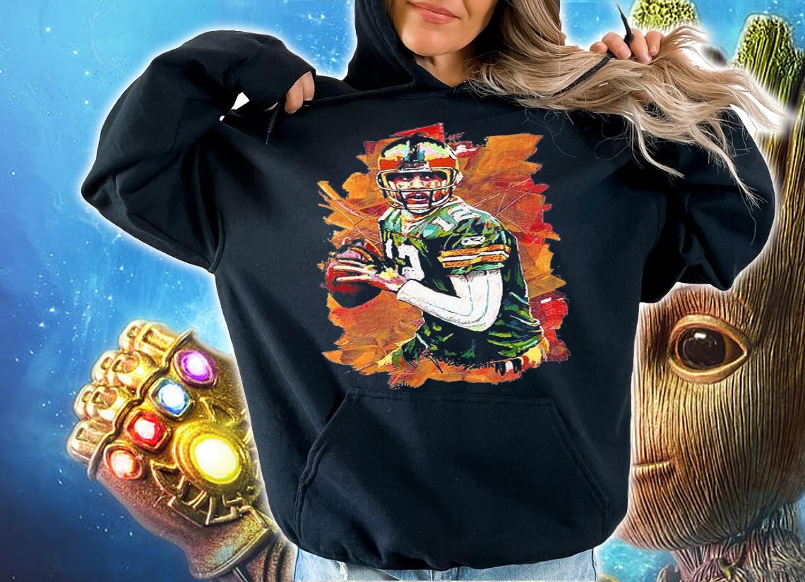 Aaron Rodgers Art Vintage T-Shirt t-shirt hoodie