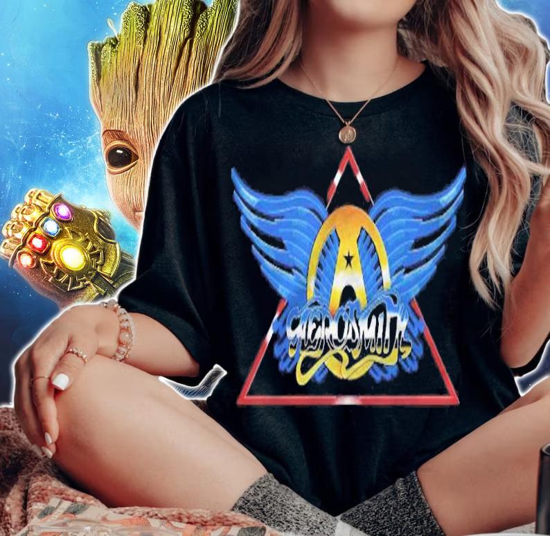 Aerosmith  Rock In A Hard Place shirt t-shirt woman shirt