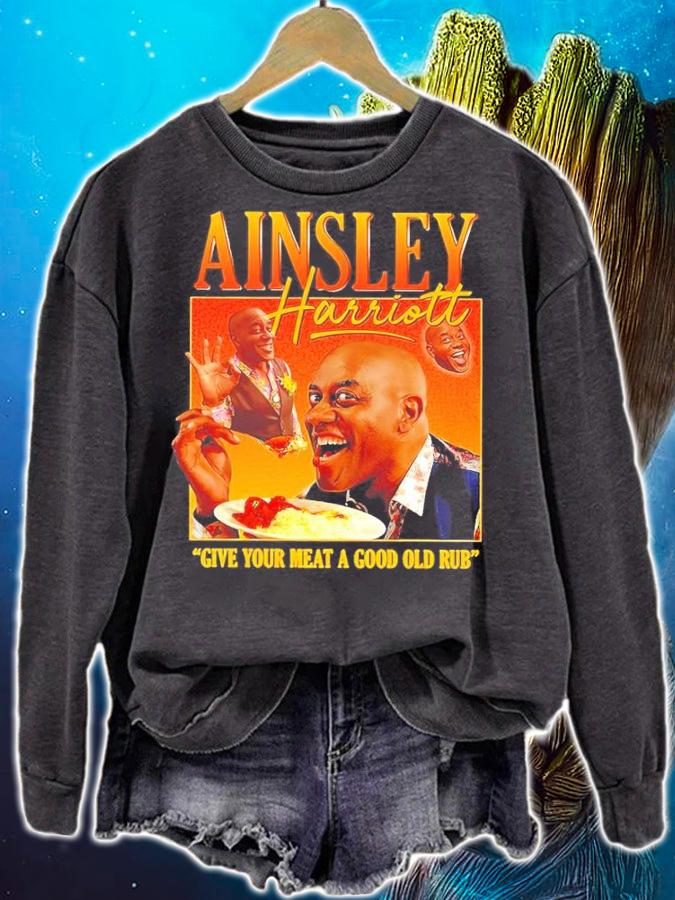 Ainsley Harriott Give Your Meat A Good Old Rub Shirt t-shirt sweatshirt