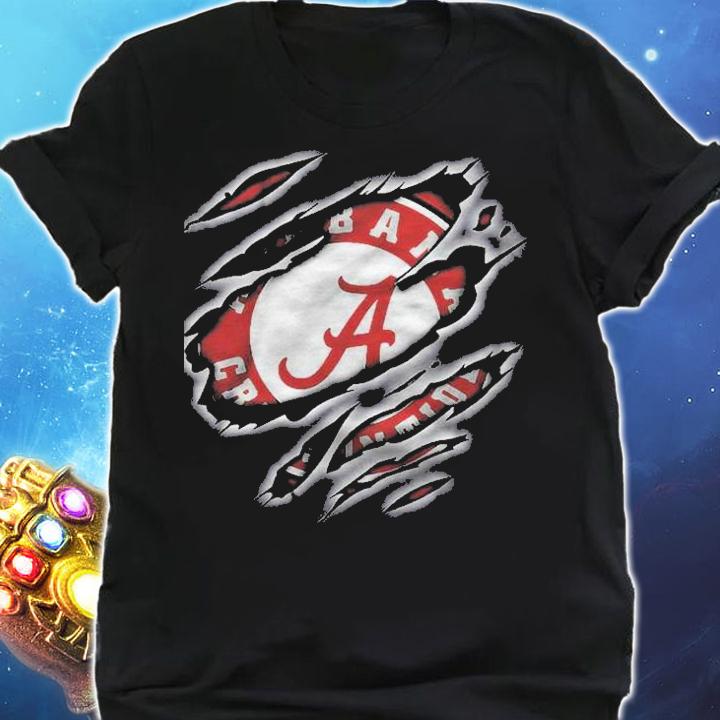 Alabama Crimson Tide Inside Me Shirt t-shirt shirt