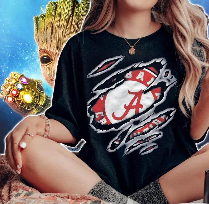 Alabama Crimson Tide Inside Me Shirt t-shirt woman shirt
