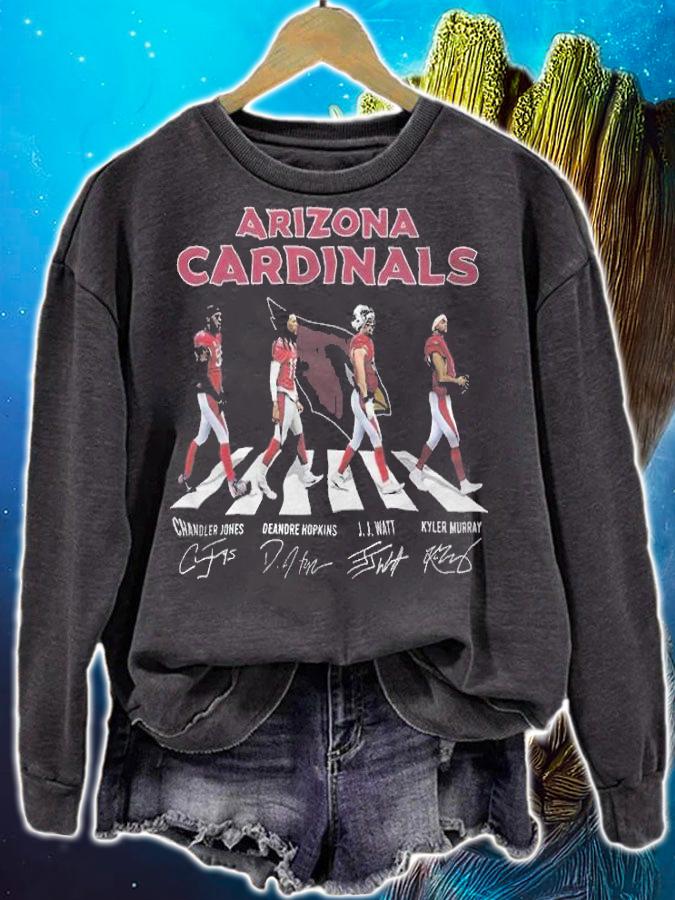 Arizona Cardinals Abbey Road signatures shirt t-shirt sweatshirt