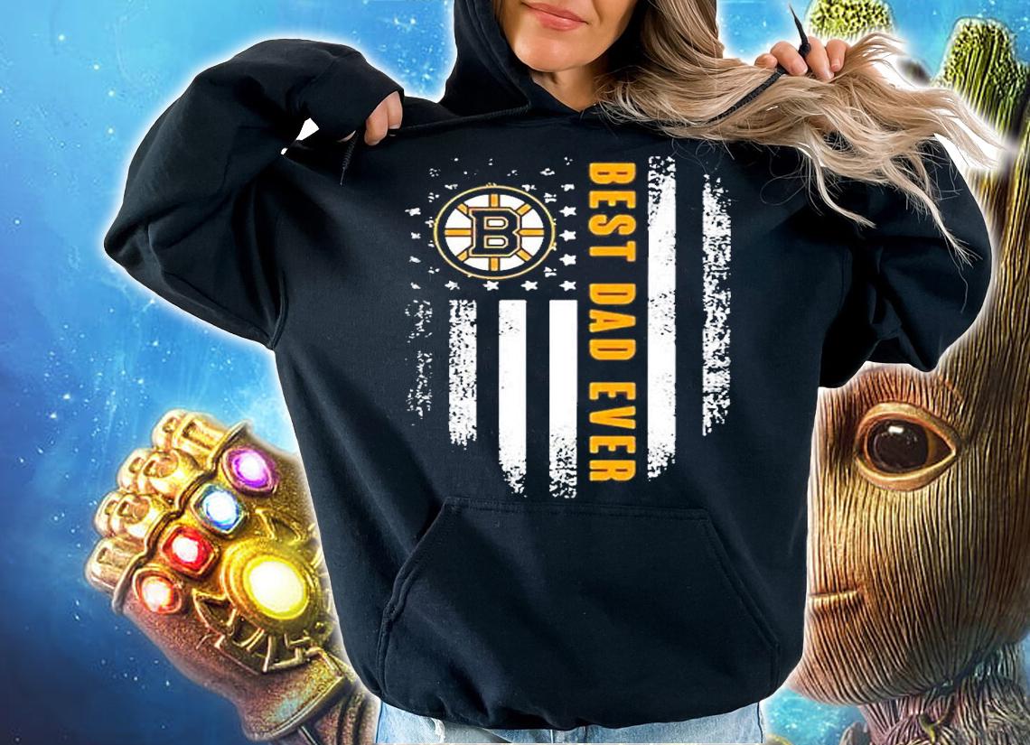 Best Boston Bruins Dad Ever T-Shirt t-shirt hoodie