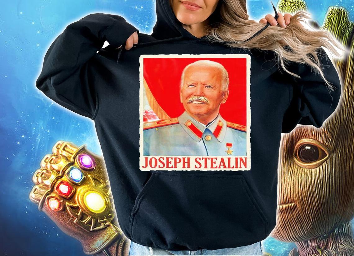 Biden Stealin Gas Prices Meme Anti Joe Biden t-shirt hoodie