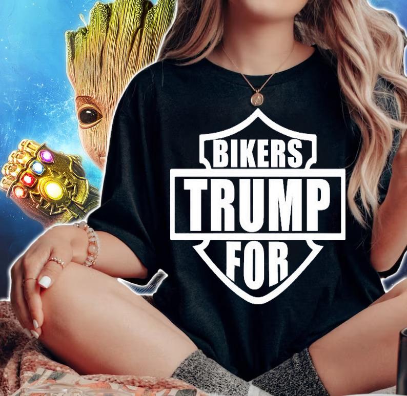 Bikers For Trump Donald Trump t-shirt woman shirt