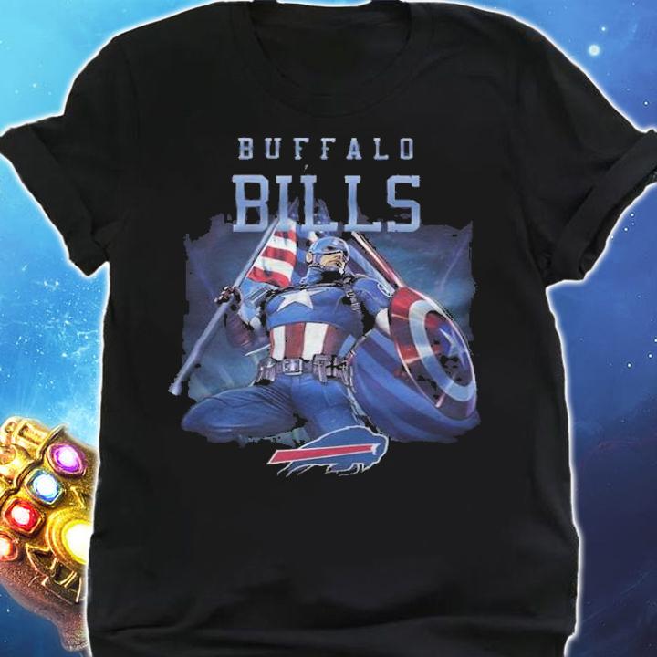 Buffalo Bills Chris Evans Captain America T-shirt t-shirt shirt