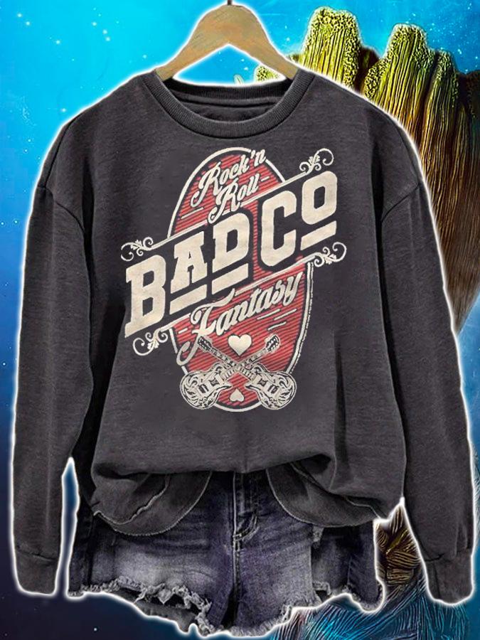 Rock 'N Roll Bad Co Fantasy logo T-shirt t-shirt sweatshirt