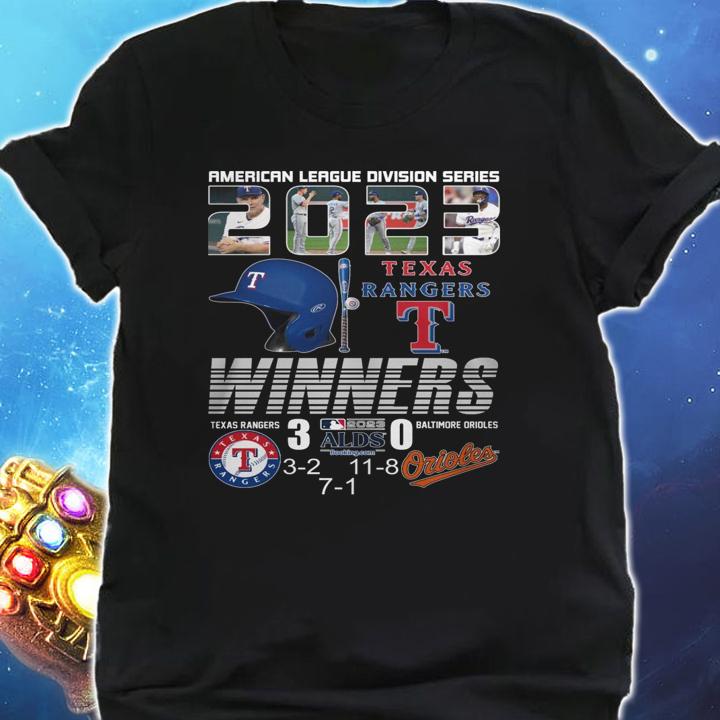 American League Division Series 2023 Texas Rangers Winners t-shirt shirt