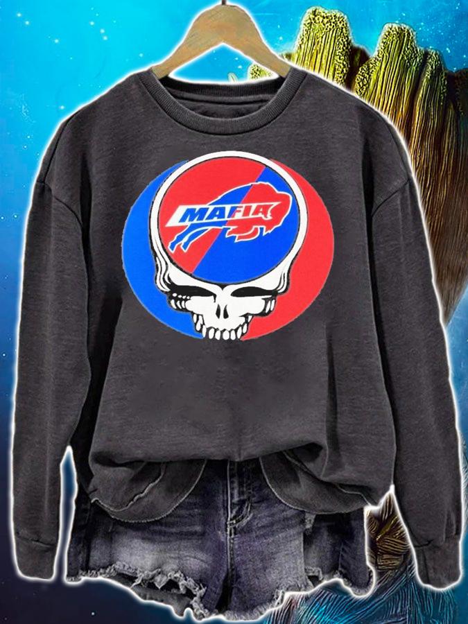 Grateful Dead Mafia Buffalo Bills t-shirt sweatshirt