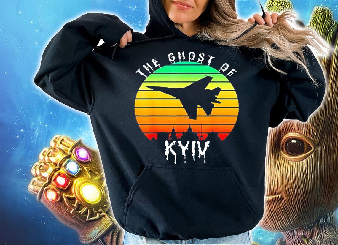 The Ghost Of Kyiv Vintage T-Shirt t-shirt hoodie