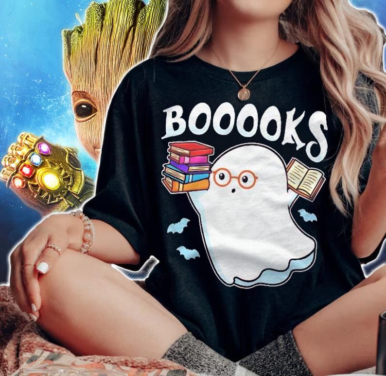 Halloween Costume Books Reader Reading Shirt t-shirt woman shirt