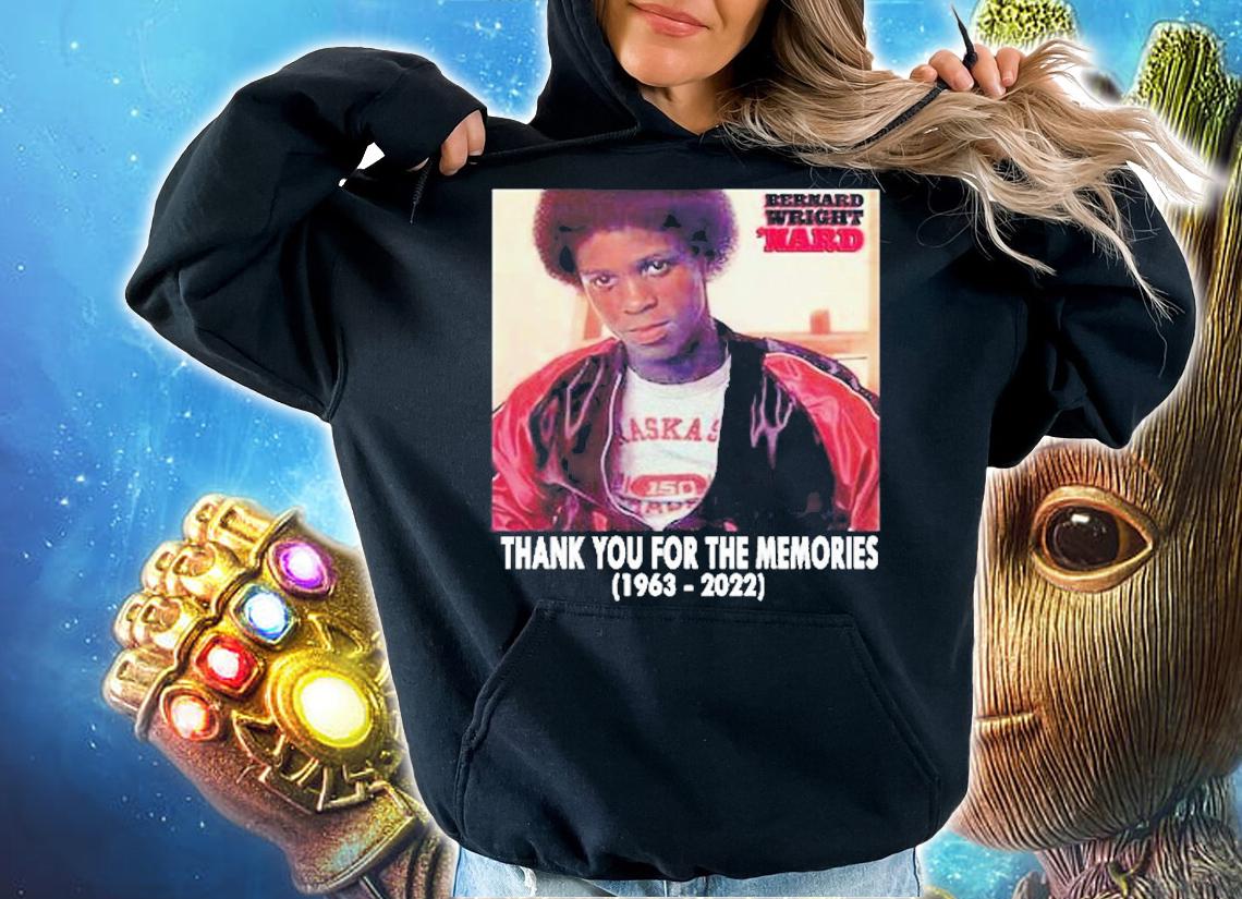 RIP Bernard Wright 1963 2022 Thank You For The Memories T-Shirt t-shirt hoodie