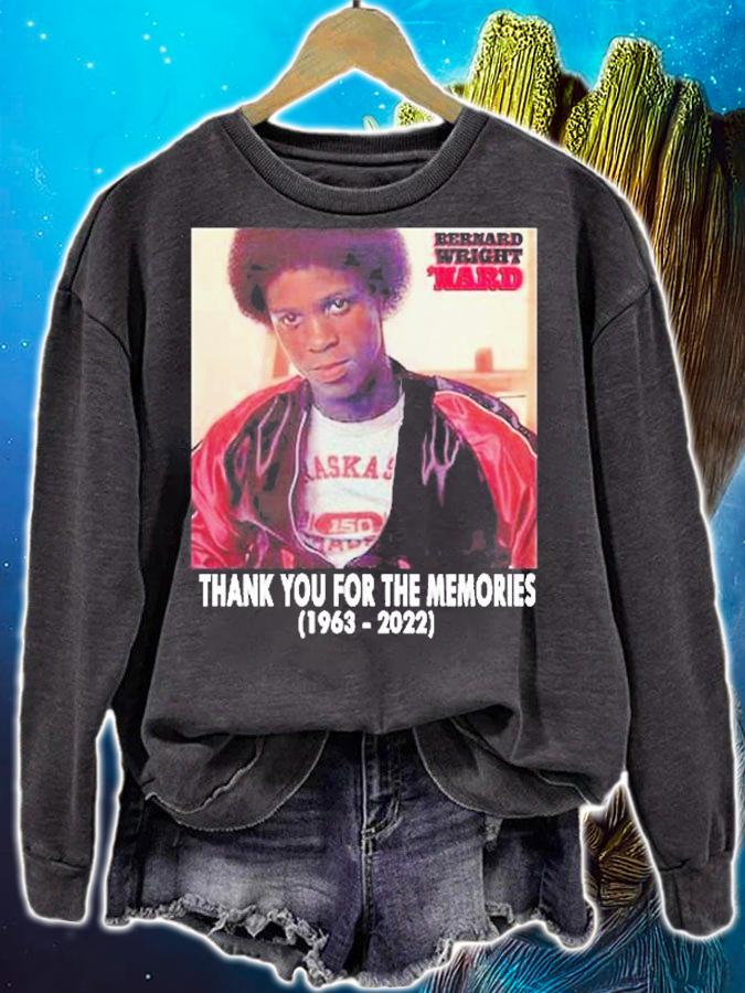 RIP Bernard Wright 1963 2022 Thank You For The Memories T-Shirt t-shirt sweatshirt