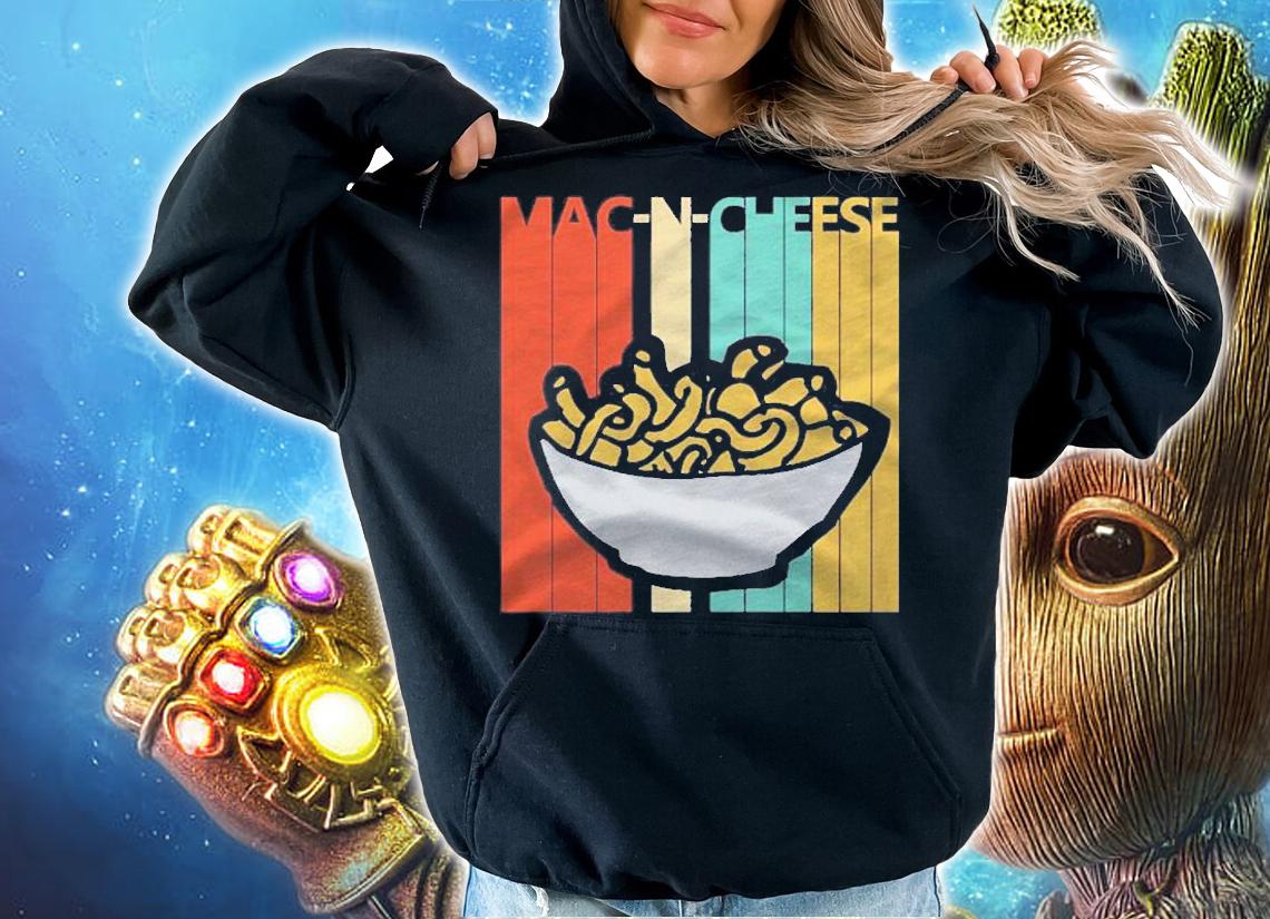 Vintage Mac N Cheese Foodie Pullover Shirt t-shirt hoodie