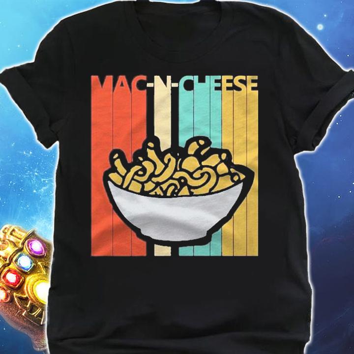 Vintage Mac N Cheese Foodie Pullover Shirt t-shirt shirt
