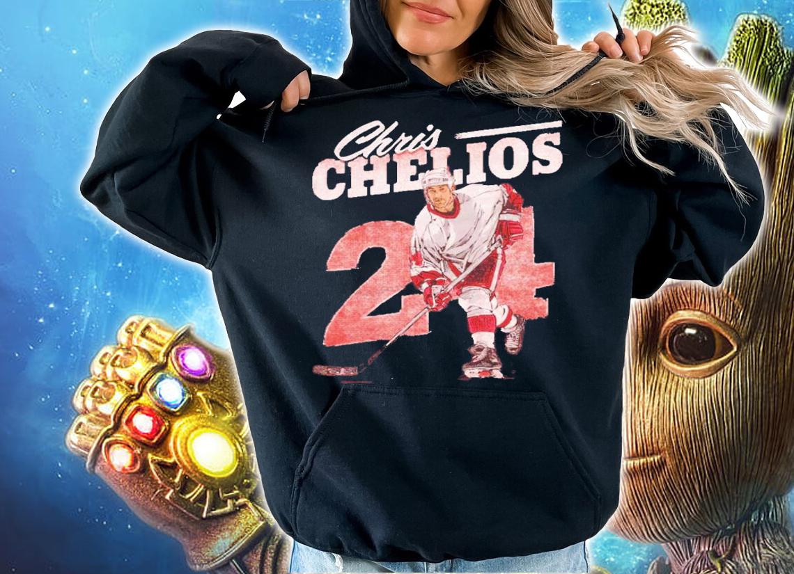 Chris Chelios Detroit Retro Hockey Signatures Shirt t-shirt hoodie