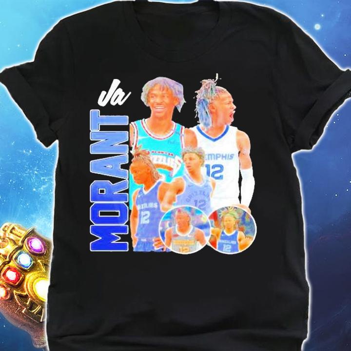 Ja Morant NBA Memphis Grizzlies T-Shirt t-shirt shirt