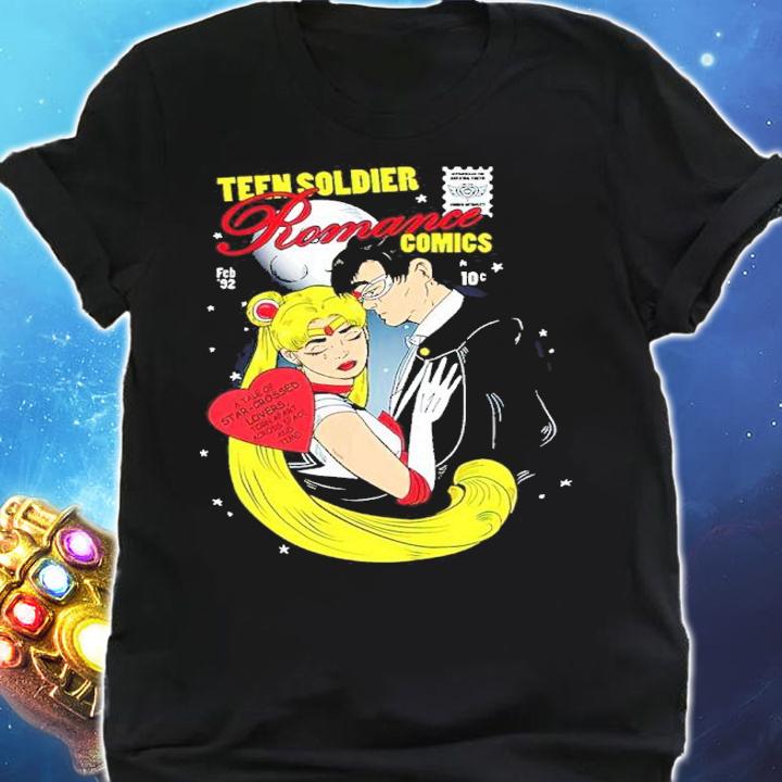 Sailor Moon Teen Soldier Romance Comic Shirt t-shirt shirt