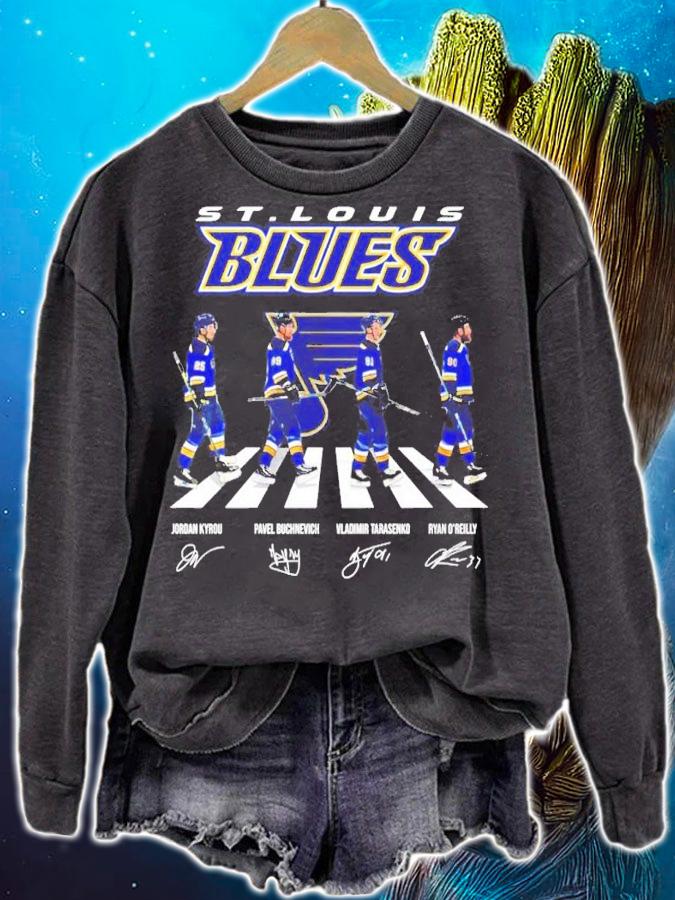 St Louis Blues Abbey Road Signature Shirt t-shirt sweatshirt
