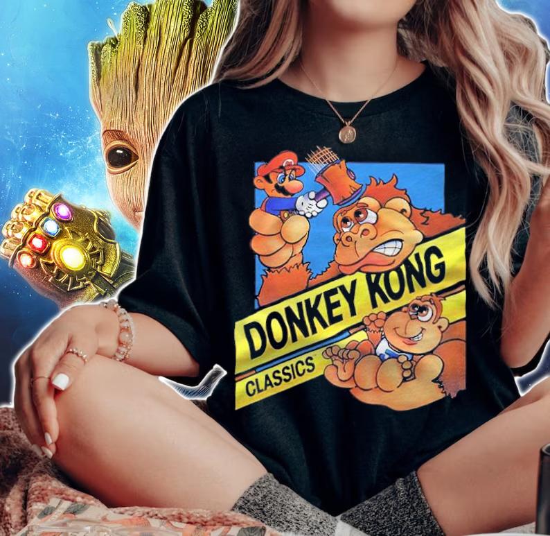 Donkey Kong Classics shirt t-shirt woman shirt