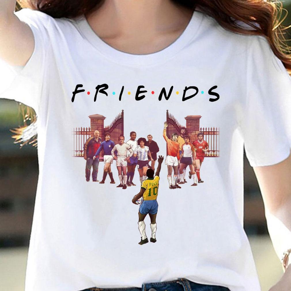 Friends Pelé and legends football club t-shirt woman shirt