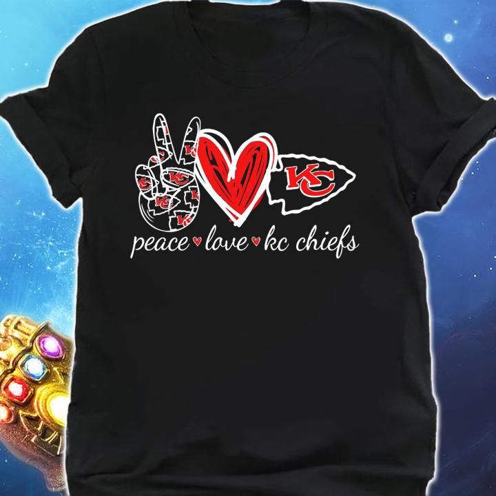 Kansas City Chiefs Peace Love Kc Chiefs t-shirt shirt