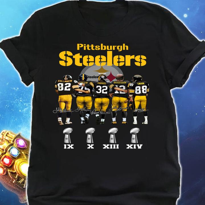 Pittsburgh Steelers Legend Players Signatures t-shirt shirt