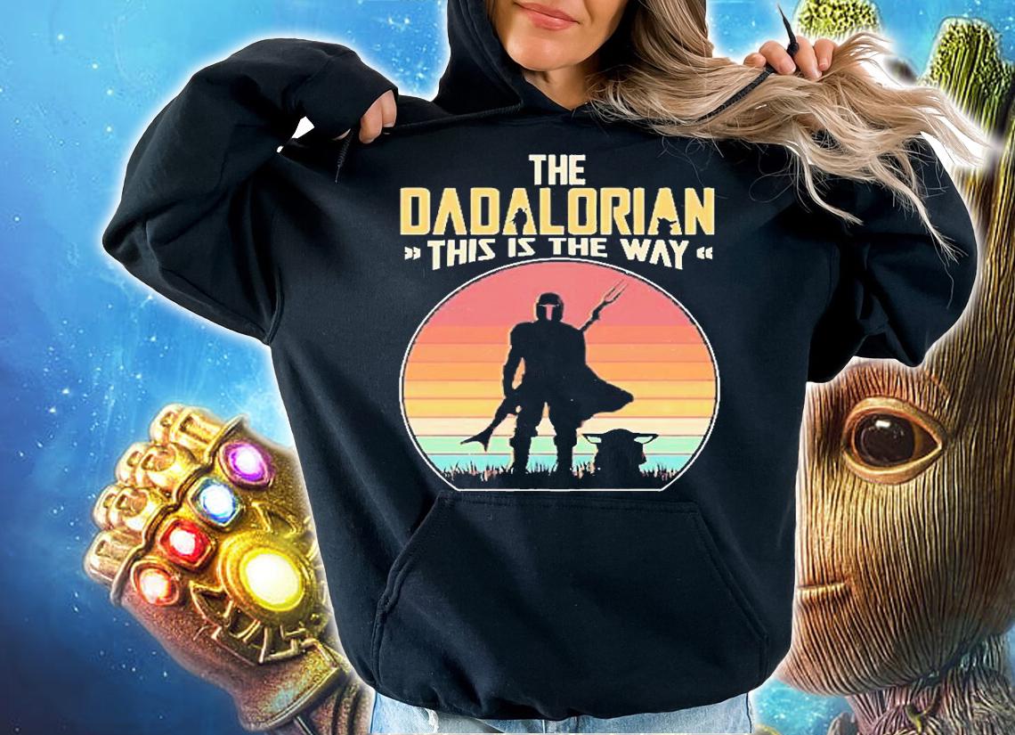 Vintage Styled The Dadalorian This Is the Way T-Shirt t-shirt hoodie