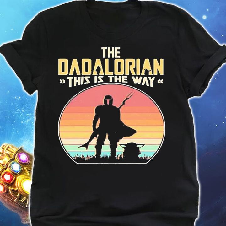 Vintage Styled The Dadalorian This Is the Way T-Shirt t-shirt shirt