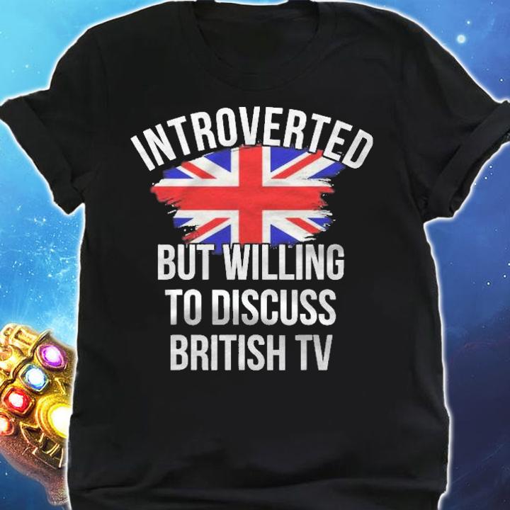 Willing To Discuss British Tv Gift For British Sitcom Fans Shirt t-shirt shirt