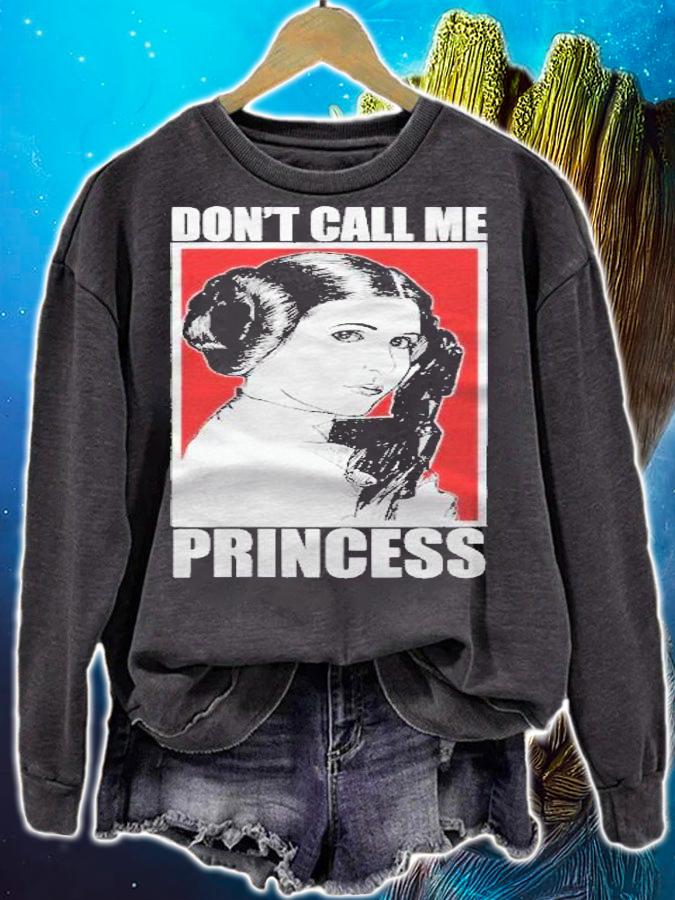 Womens Star Wars Princess Leia Dont Call Me That Frame Shirt t-shirt sweatshirt
