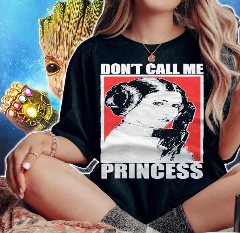 Womens Star Wars Princess Leia Dont Call Me That Frame Shirt t-shirt woman shirt