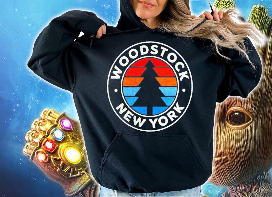 Woodstock New York Ny Vintage Graphic Retro 70S T-Shirt t-shirt hoodie