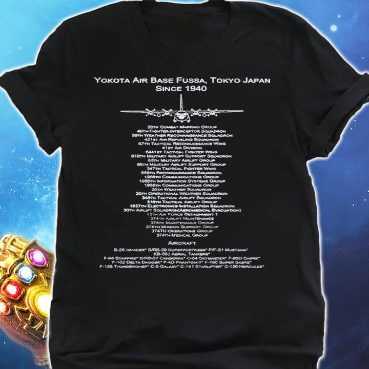 Yokota Air Force Base Yokota Air Base Shirt t-shirt shirt
