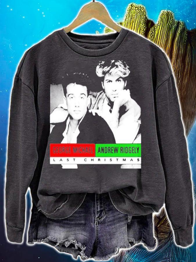 George Michael Andrew Ridgeley Last Christmas Shirt t-shirt sweatshirt