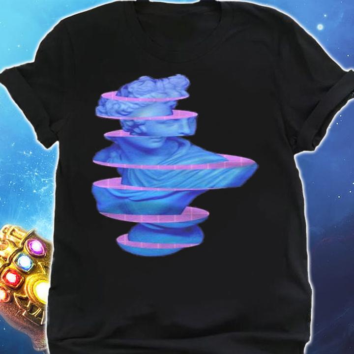 Classic Marble Roman Greek Sliced Statue Shirt t-shirt shirt