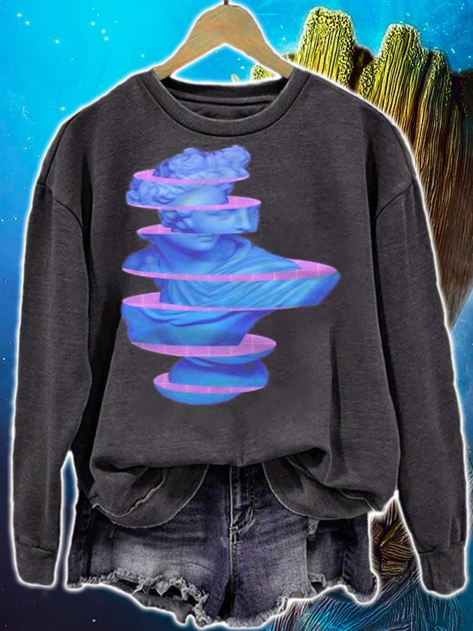 Classic Marble Roman Greek Sliced Statue Shirt t-shirt sweatshirt