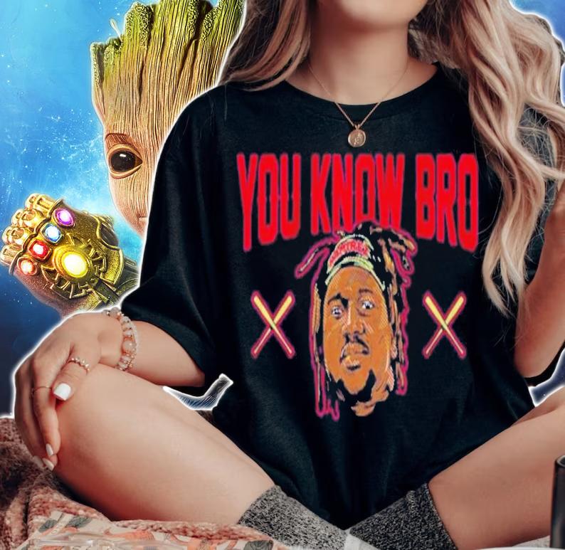 Jose Ramirez Cleveland Guardians You Know Bro Shirt t-shirt woman shirt