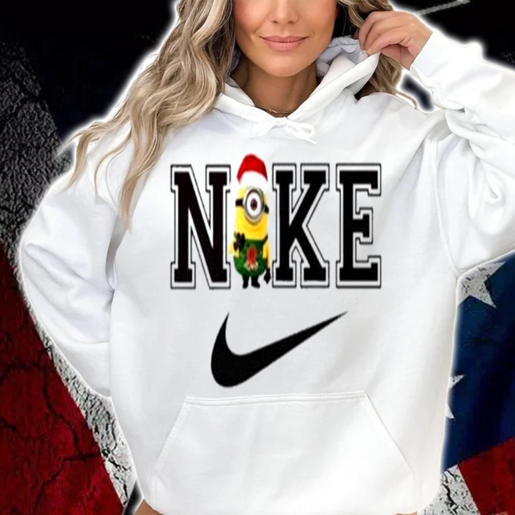 Nike Logo One Eye Minions Christmas t-shirt hoodie