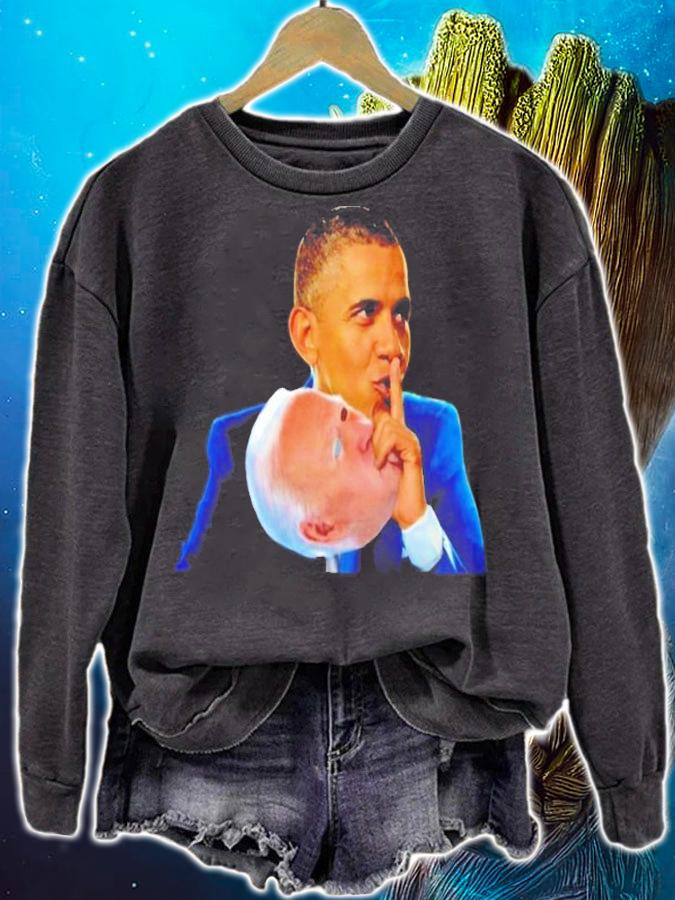 Obama Mask Silent Joe Biden Shirt t-shirt sweatshirt