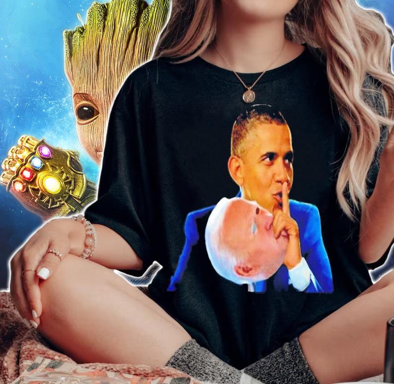 Obama Mask Silent Joe Biden Shirt t-shirt woman shirt