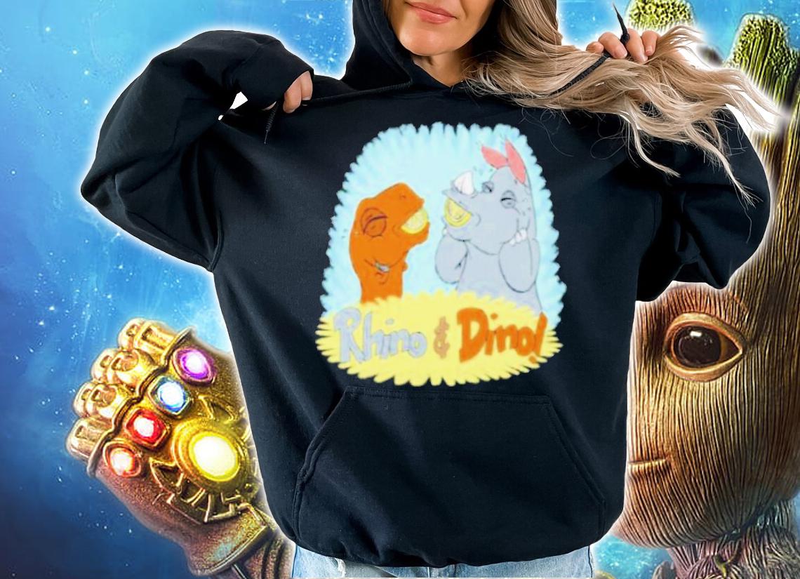 Rhino And Dino Lemon Smiles Shirt t-shirt hoodie