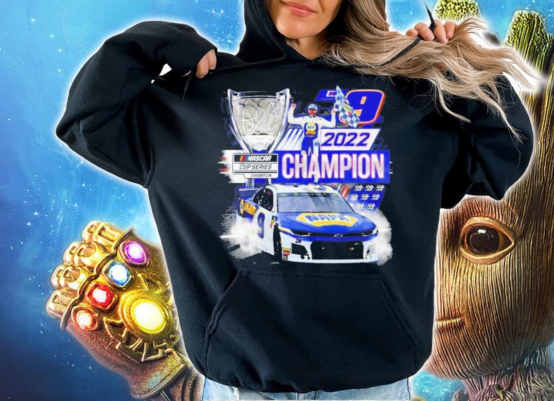 Chase Elliott Champion 2022 Nascar Cup Series t-shirt hoodie