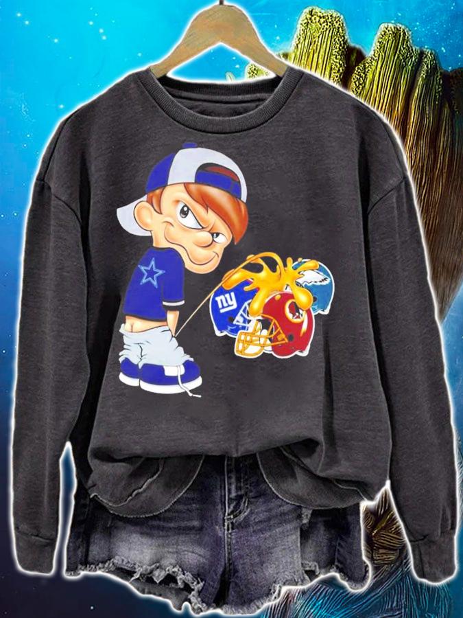 Dallas Cowboy Calvin Peeing Piss On Other Teams t-shirt sweatshirt