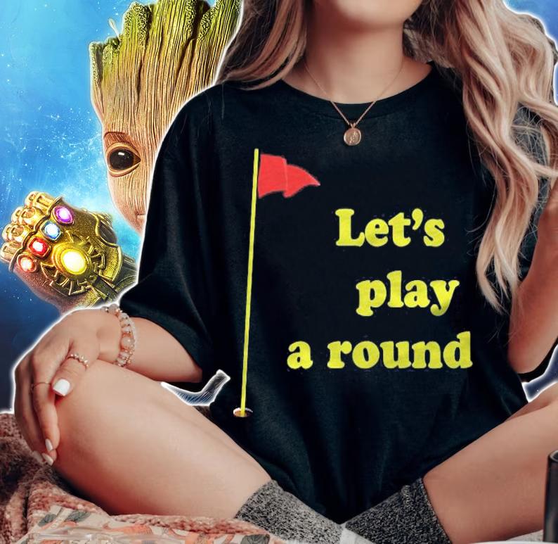 Funny Golf Player Club And Ball Sport T-shirt woman shirt