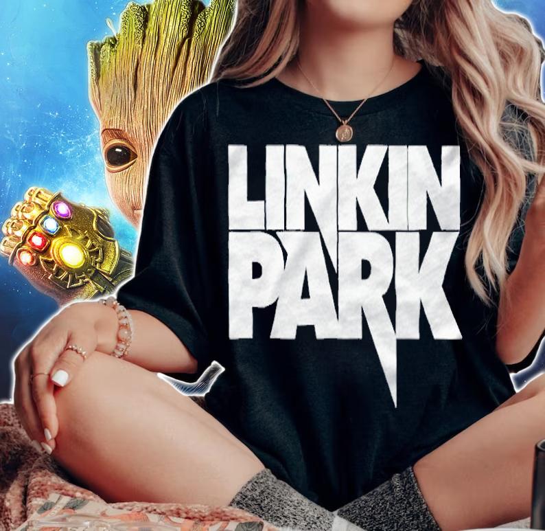 Linkin Park logo T-shirt woman shirt