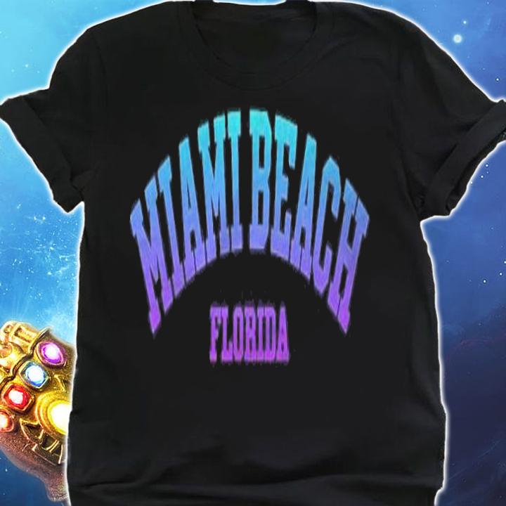 Miami Beach Florida City Pullover Shirt shirt