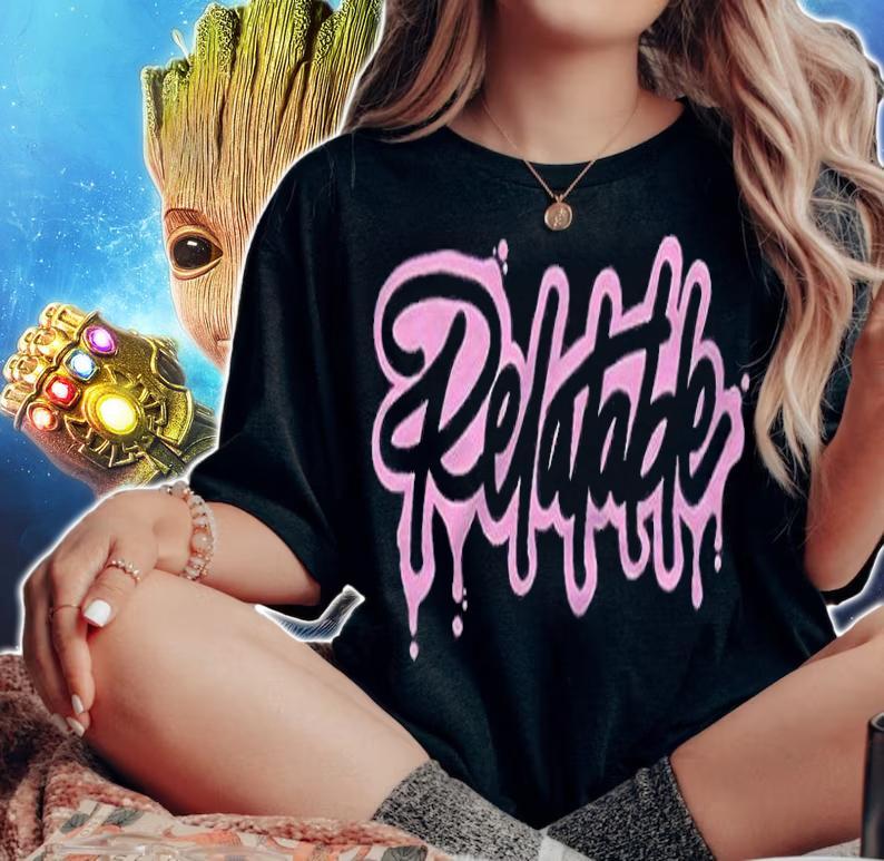 Relatable melting T-shirt woman shirt