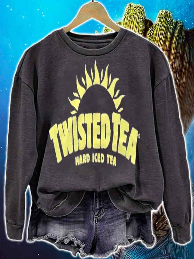 Twisted tea light hard iced tea T-shirt sweatshirt