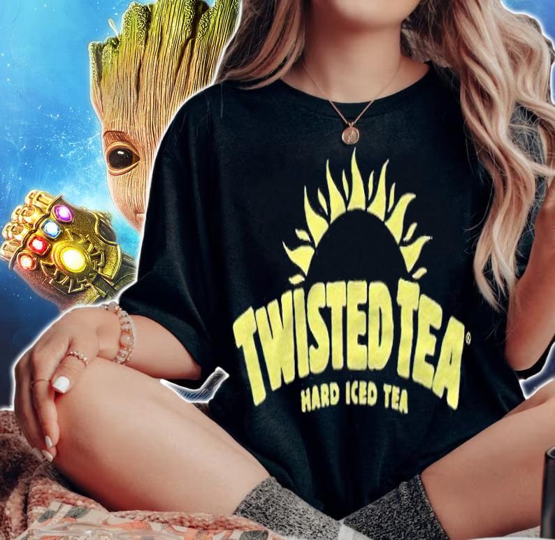 Twisted tea light hard iced tea T-shirt woman shirt